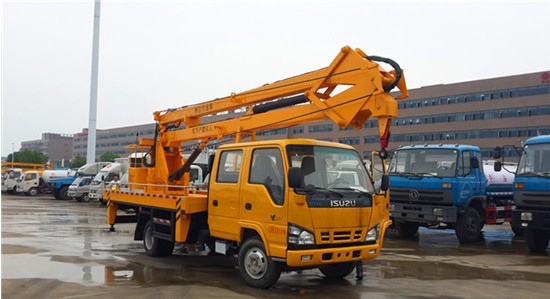 14米高空作業(yè)車圖片