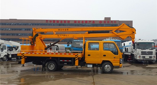 14米高空作業(yè)車圖片