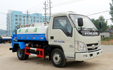 福田2噸藍(lán)牌灑水車(chē)