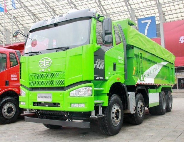 一汽解放J6P重卡自卸車
