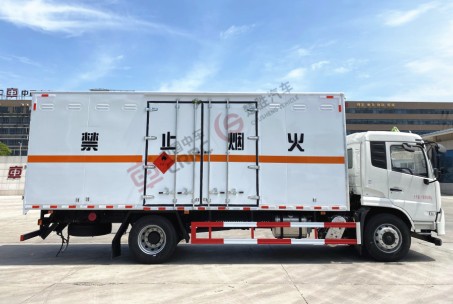 國六東風(fēng)天錦6.2米/6.6米/6.8米易燃?xì)怏w廂式運(yùn)輸車