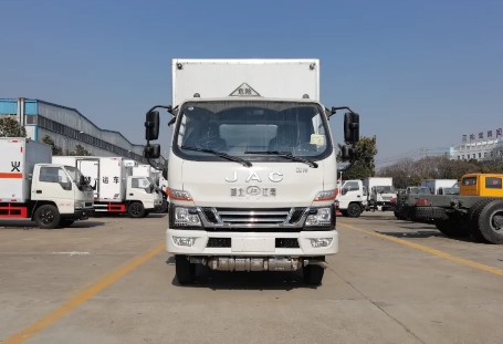 國(guó)六江淮駿鈴V5黃牌易燃?xì)怏w廂式運(yùn)輸車