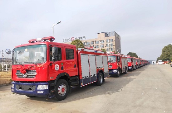 首批30輛消防車批量交付，為平安亳州再添力量