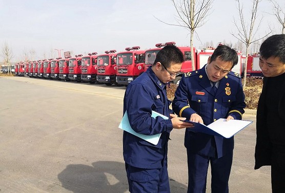 首批30輛消防車批量交付，為平安亳州再添力量