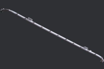 中聯(lián)環(huán)衛(wèi)車(chē)后噴霧桿