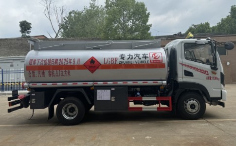 東風華神HV3D加油車,專力牌ZLC5116GJYEQ6型加油車